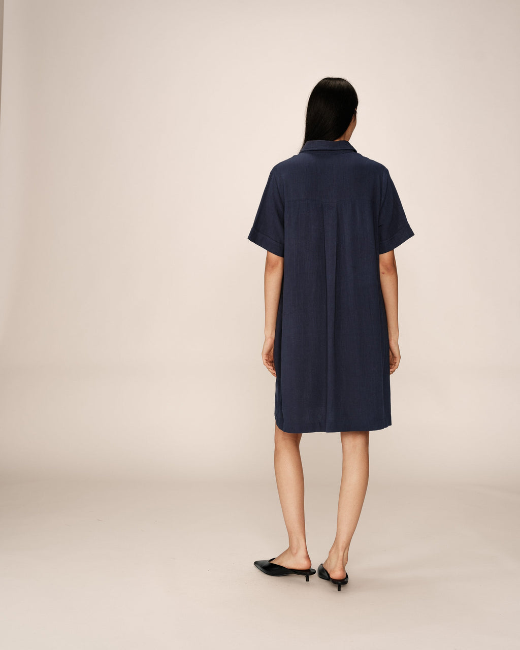 Vestido Corto Paquita - Marino