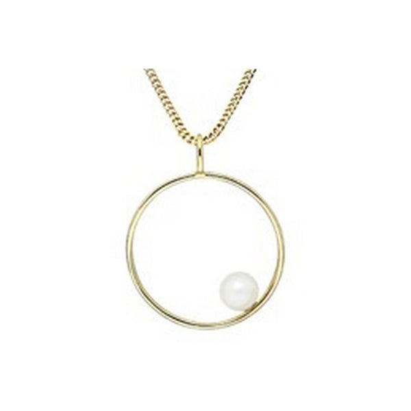 Pendente con perla - Oro giallo 375/1000