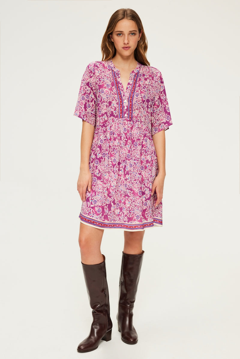 Robe Sorine - Fuchsia