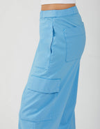 Parachute Cargo Trousers - Bright Azur - Women