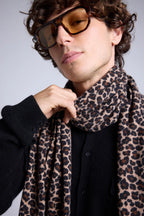 Bufanda Pardy - Beige Leopardo - Unisex
