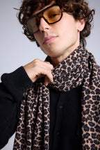 Echarpe Pardy - Beige Leopard - Mixte