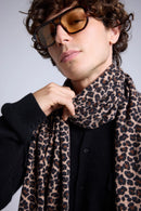 Echarpe Pardy - Beige Leopard - Mixte