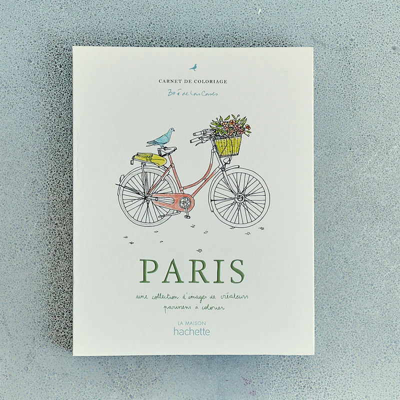 Paris : Carnet De Coloriage - Zoé De Las Cases