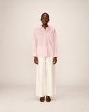 Camisa oversize rosa París