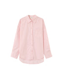 Camisa oversize rosa París