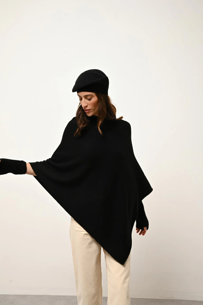 Béret 4 Fils - Paris - Noir