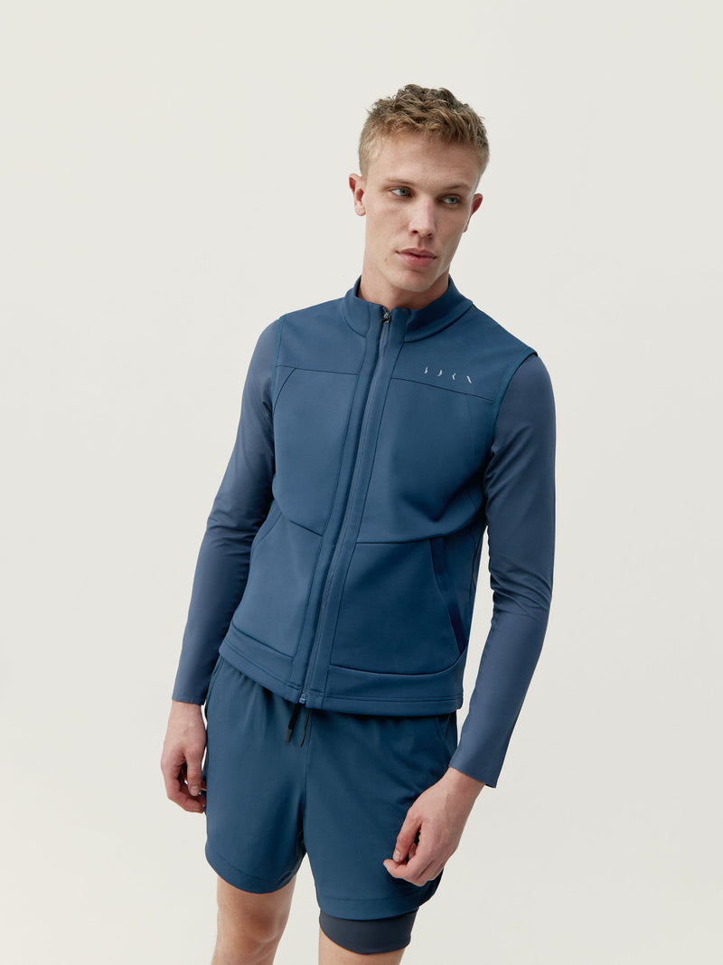 Gilet Parker - Denim - Homme