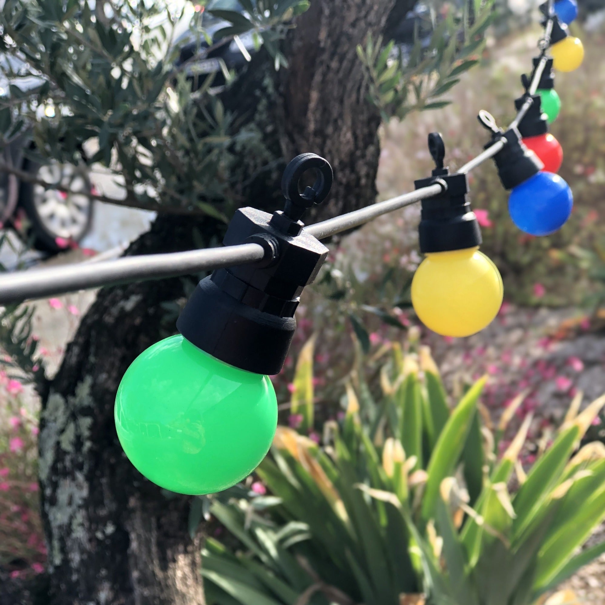 Party - Guirnalda con Cable Led - Pvc - Multicolor