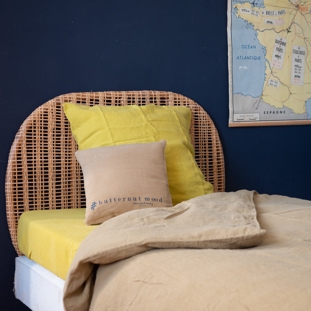Single Washed Linen Bedding Set