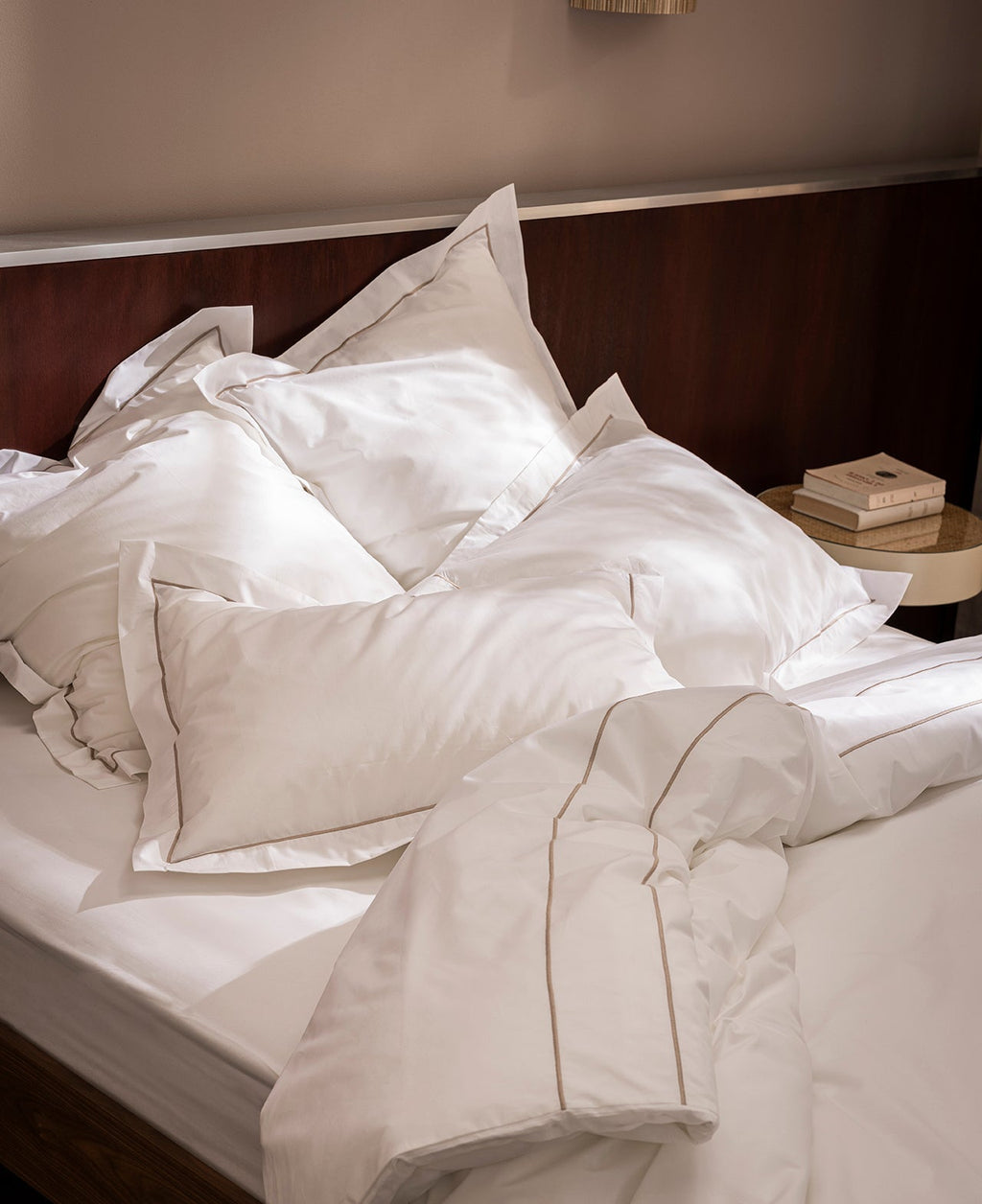 Duvet Cover - 100% Cotton Percale Bourdon - 11 Colours