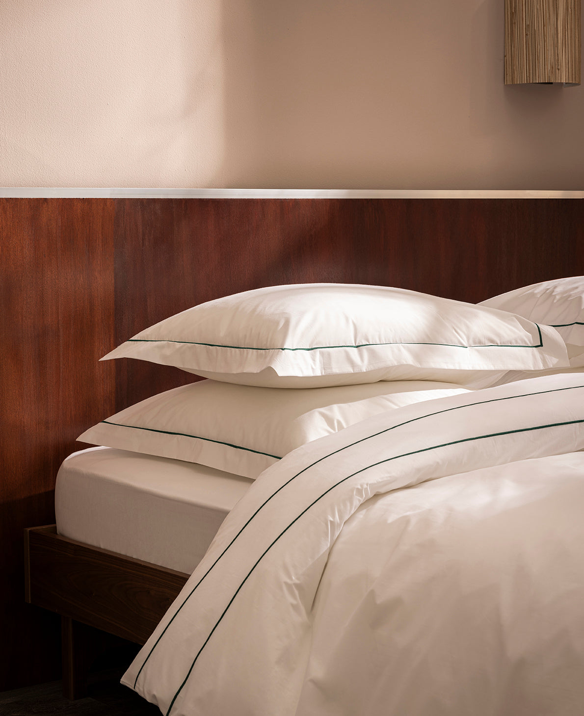 Set De 2 Taies D'Oreillers - 100% Percale De Coton Bourdon - 11 Coloris