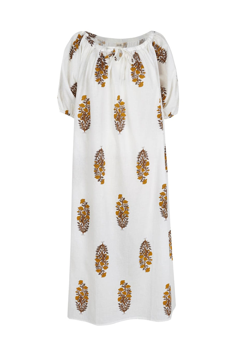 Robe Justina Mustard