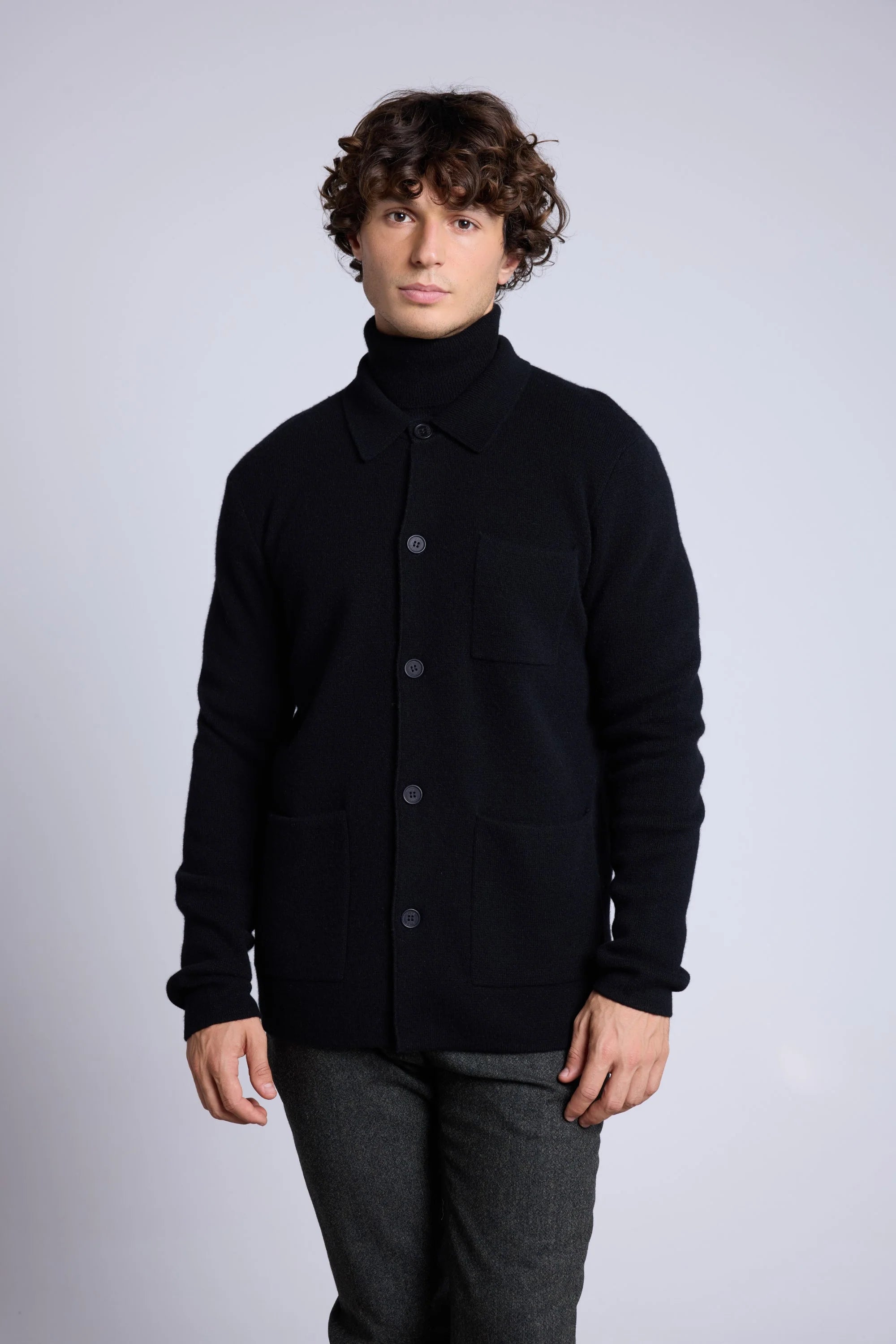 Surchemise Pascal - Noir - Homme
