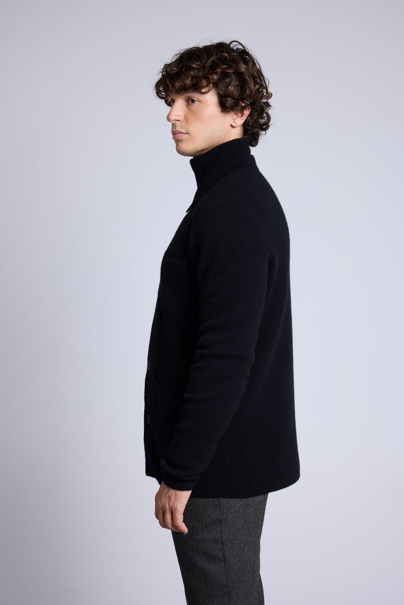 Pascal Overshirt - Black - Men