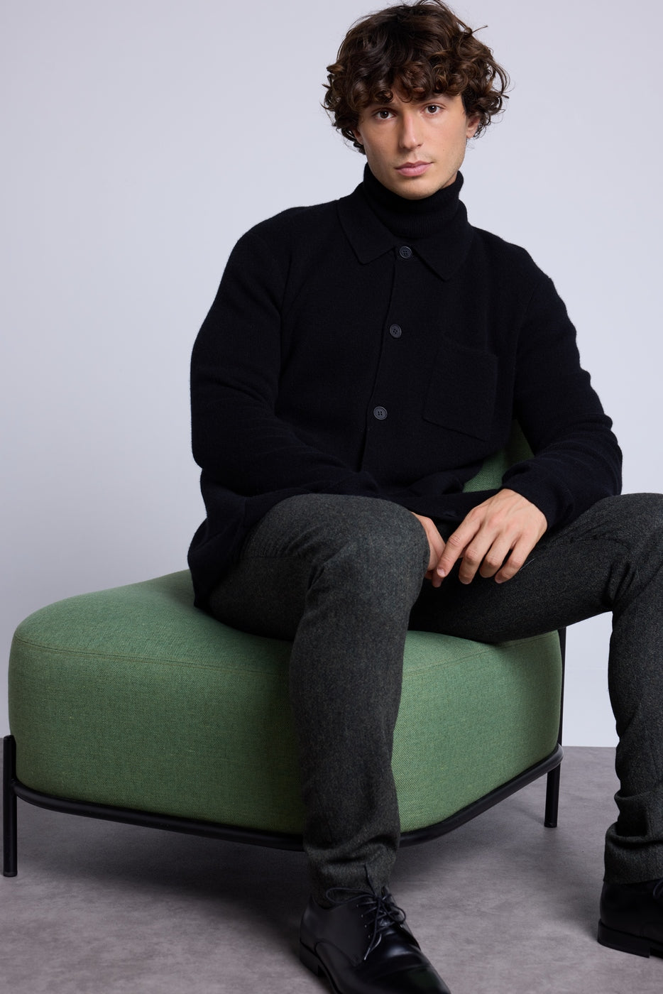 Surchemise Pascal - Noir - Homme