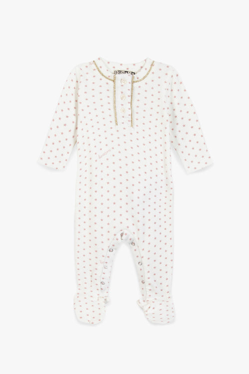 Pyjama - Rose Bébé Imprimé Étoiles
