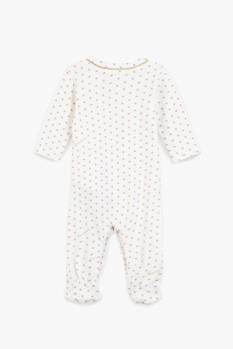 Pyjama - Rose Bébé Imprimé Étoiles