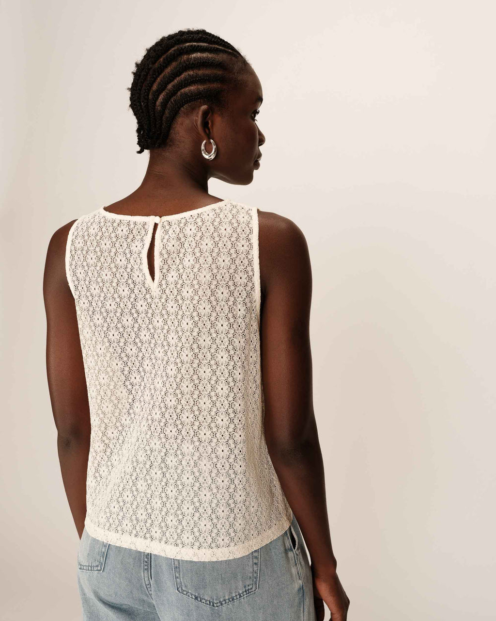 Passionnee Top - Ecru