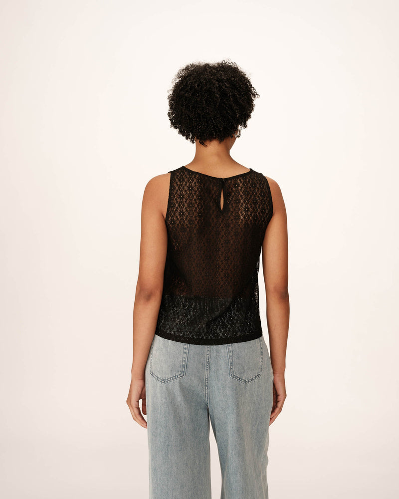 Top Passionnee - Negro