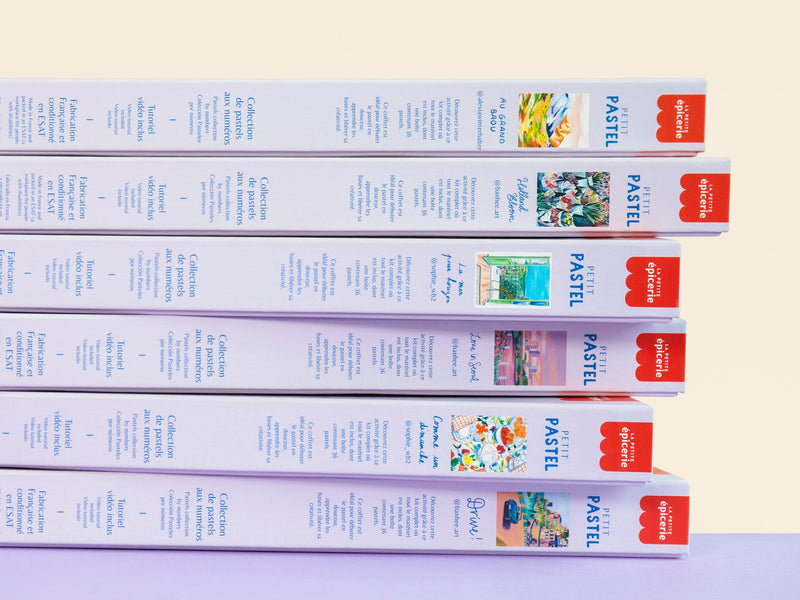 Coffret Pastel Au Numéro - Petit Pastel - Au Grand Baou
