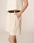 Pastel Shorts - Ecru