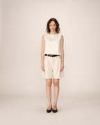 Pastel Shorts - Ecru