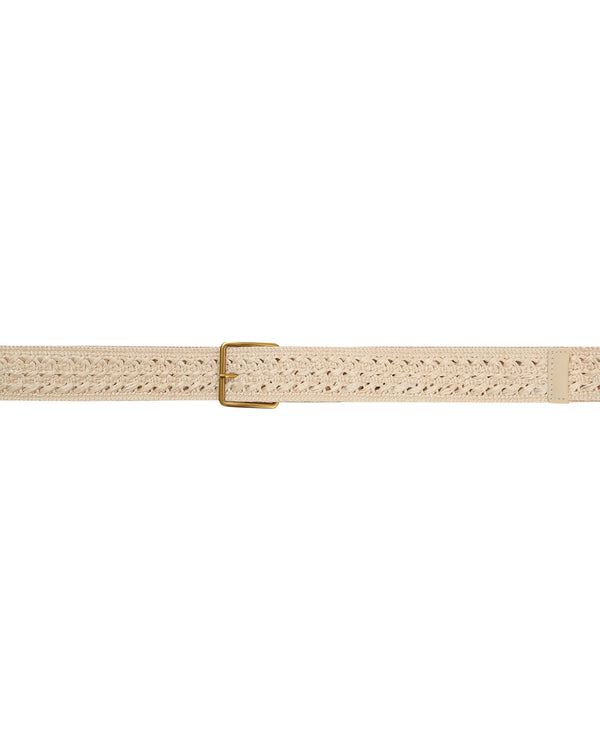 Ceinture Pastille - Ecru