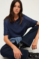 T-Shirt Amina - Marine