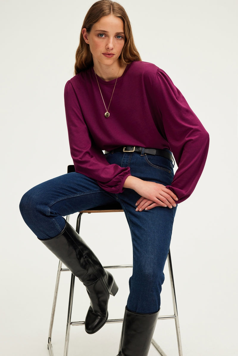 T-Shirt Azlis - Lipstick