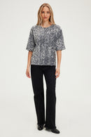 Top Alessia - Gris Chiné