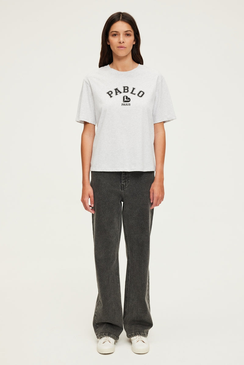 T-Shirt Azadee - Gris Chiné