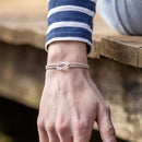 Bracelet Pataras - Rayé Beige Et Blanc