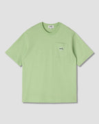 Patch Pocket Tee - Quiet Green Heather