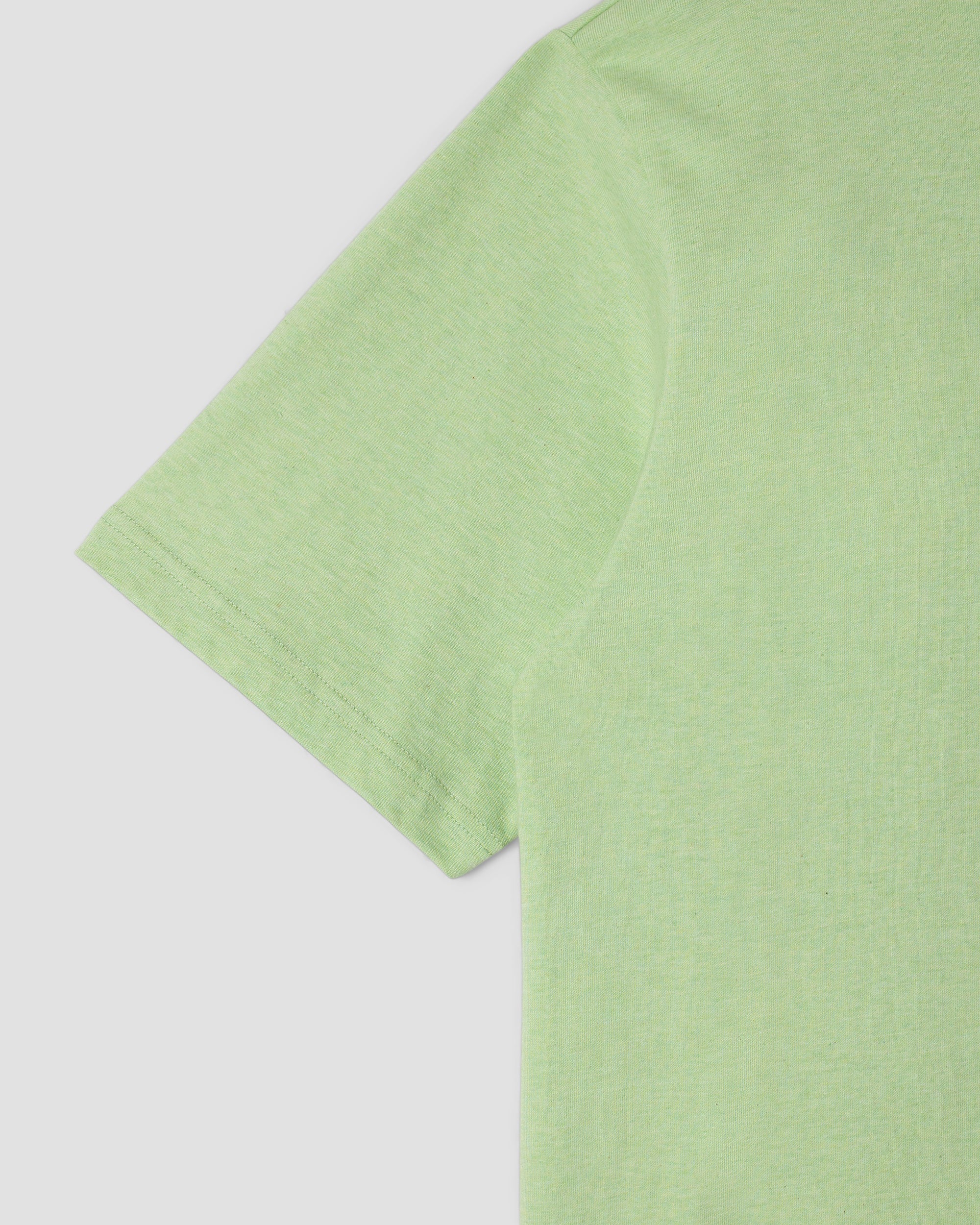 Patch Pocket Tee - Quiet Green Heather