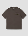 Patch Pocket Tee - Washed Black - SS25
