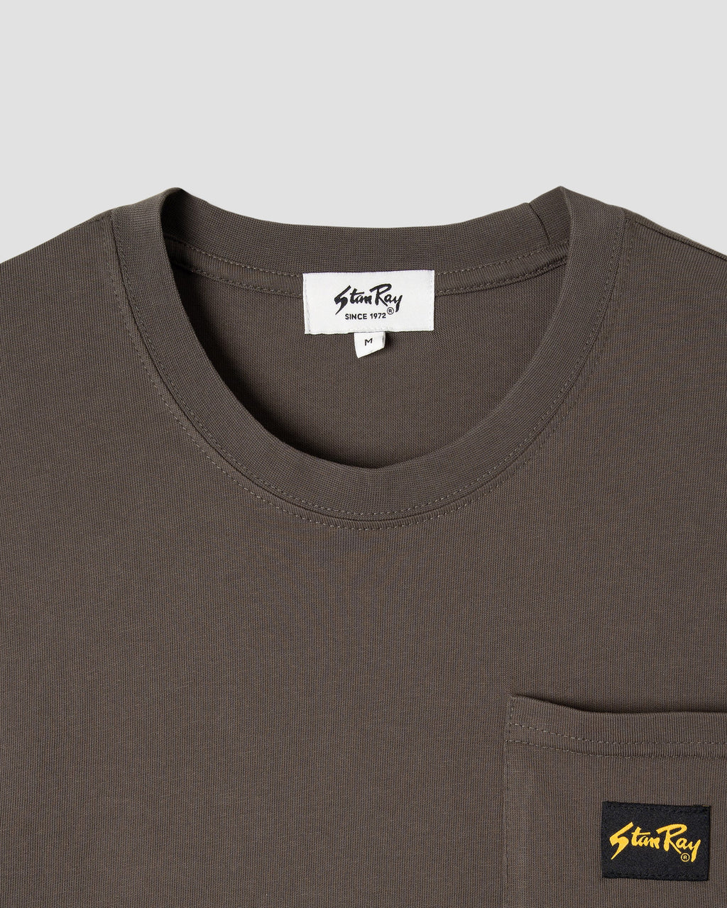 Patch Pocket Tee - Washed Black - SS25