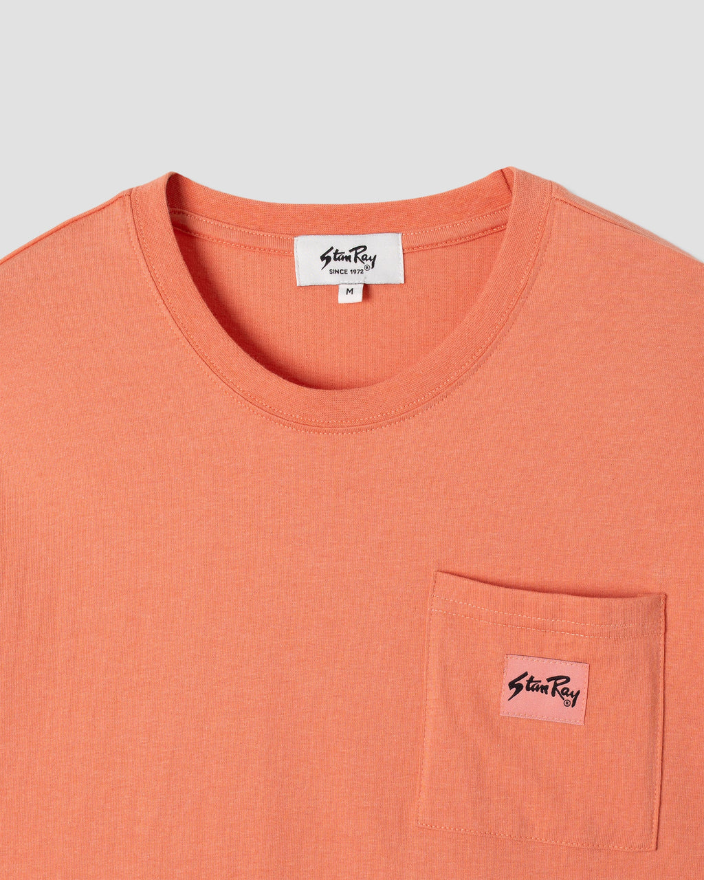 Patch Pocket Tee - Washed Red Heather