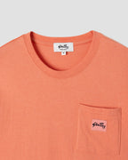 Patch Pocket Tee - Washed Red Heather