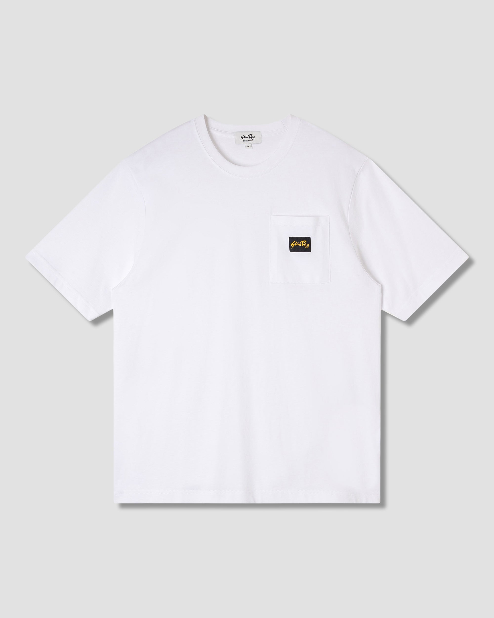 Patch Pocket Tee - White - SS25