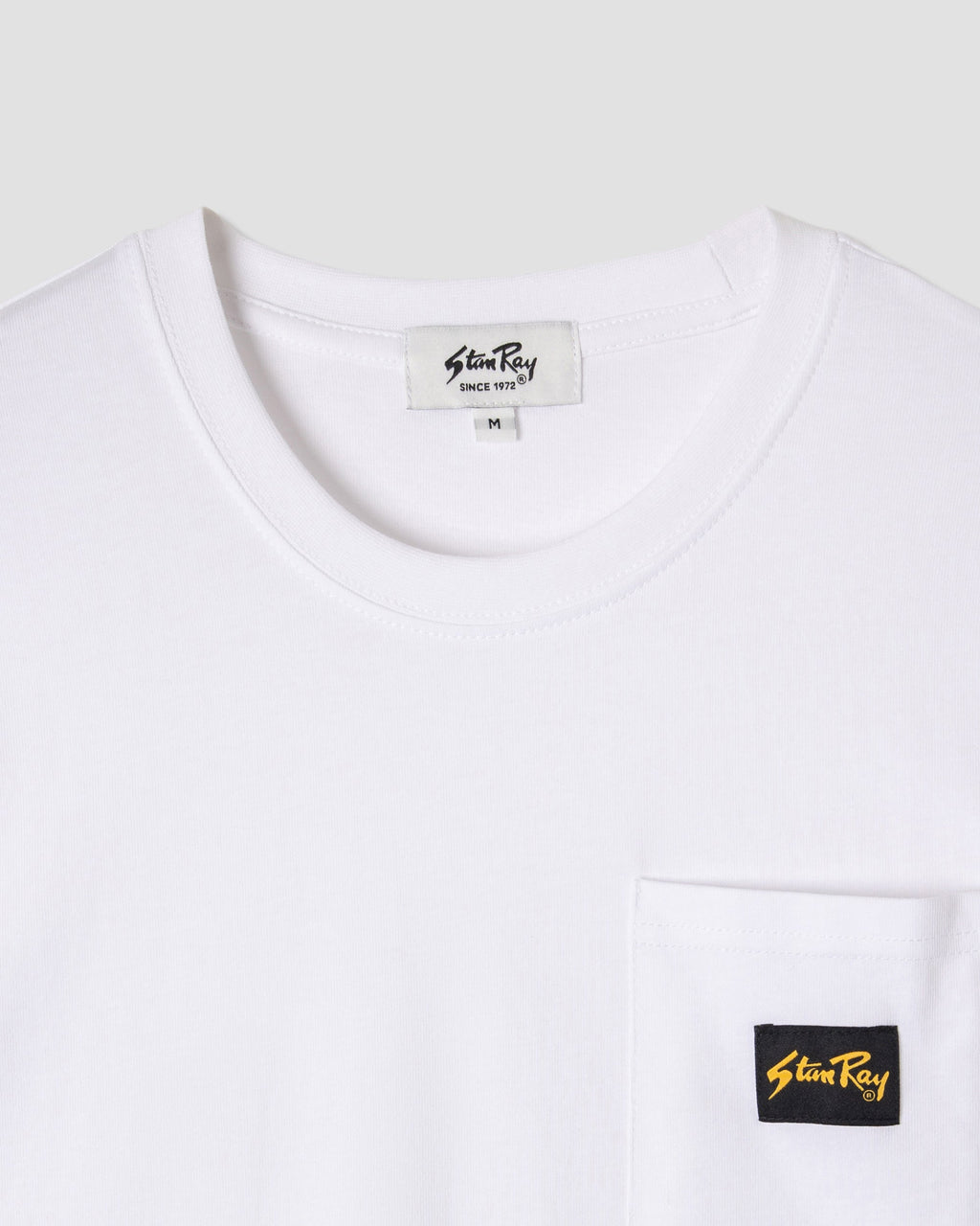 Patch Pocket Tee - White - SS25