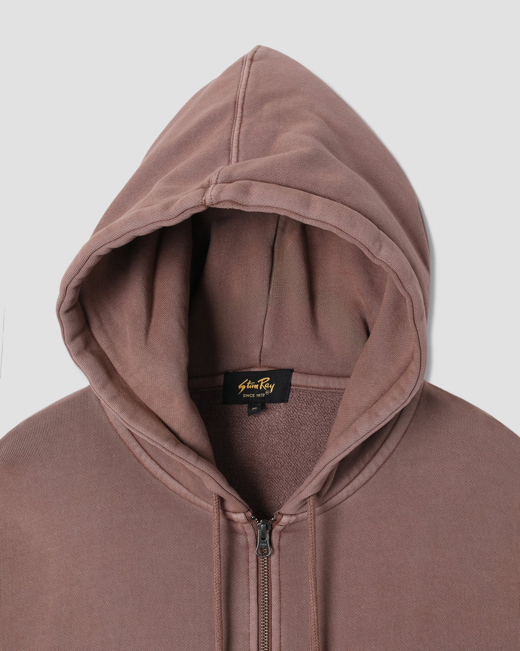 Patch Zip Hood - Washed Acorn