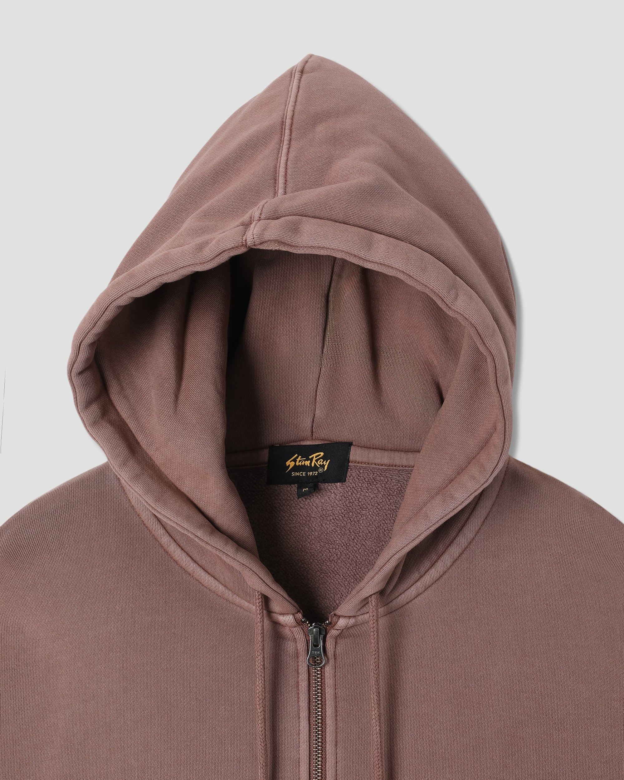 Patch Zip Hood - Washed Acorn
