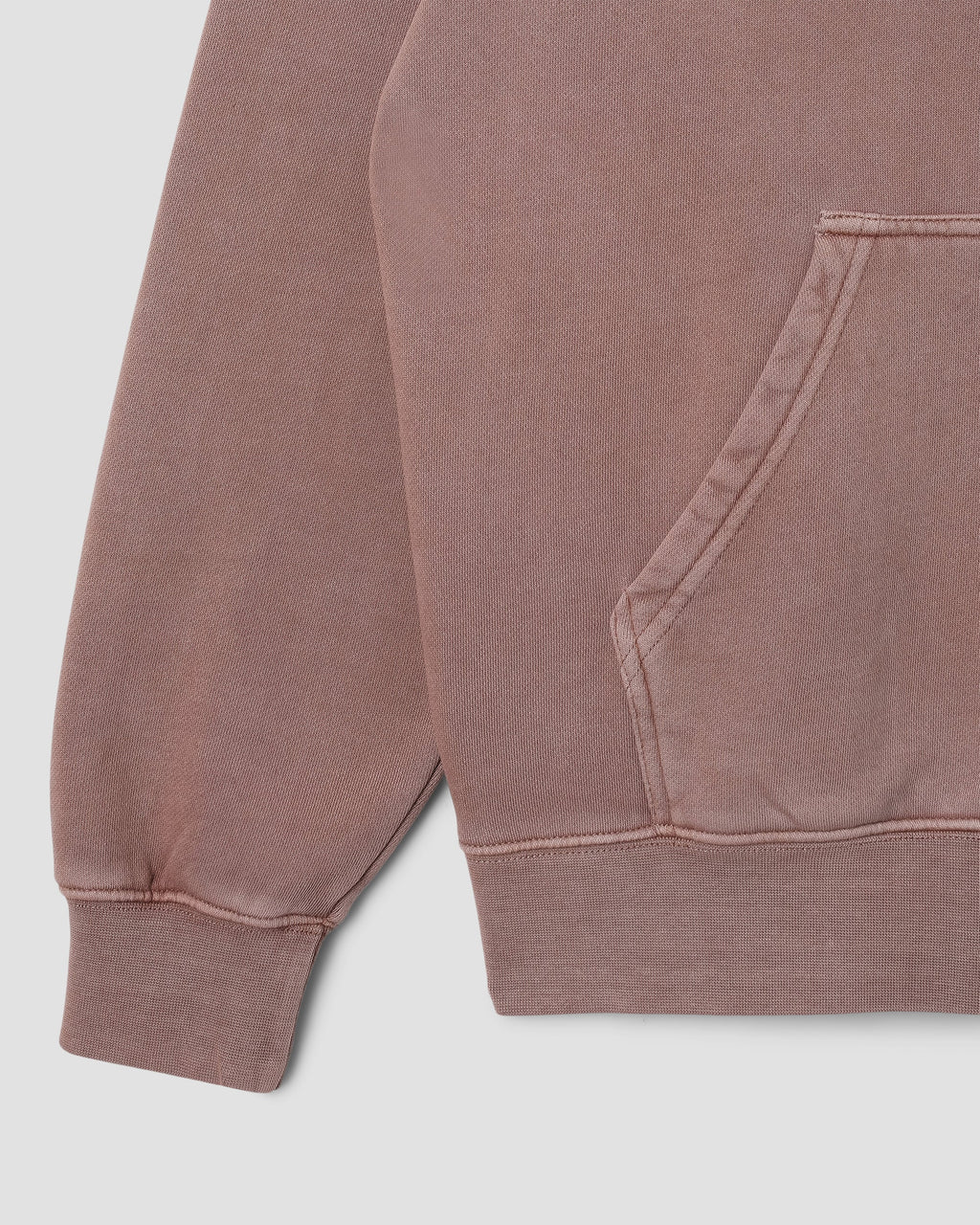 Patch Zip Hood - Washed Acorn