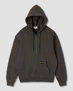 Patch Zip Hood - Washed Black