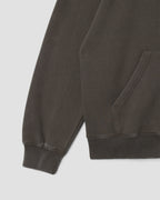 Patch Zip Hood - Washed Black