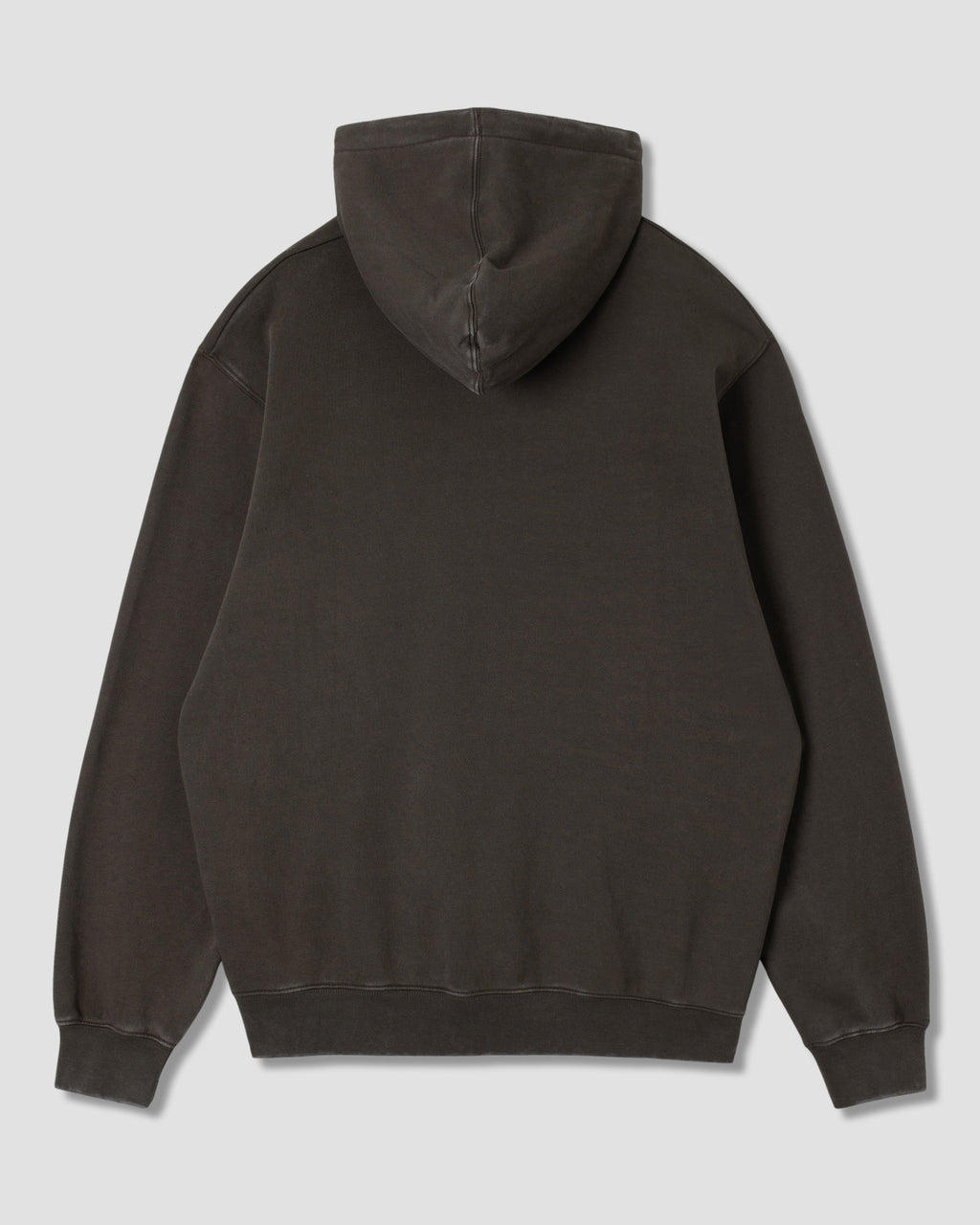 Patch Zip Hood - Washed Black