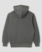 Patch Zip Hood - Washed Black