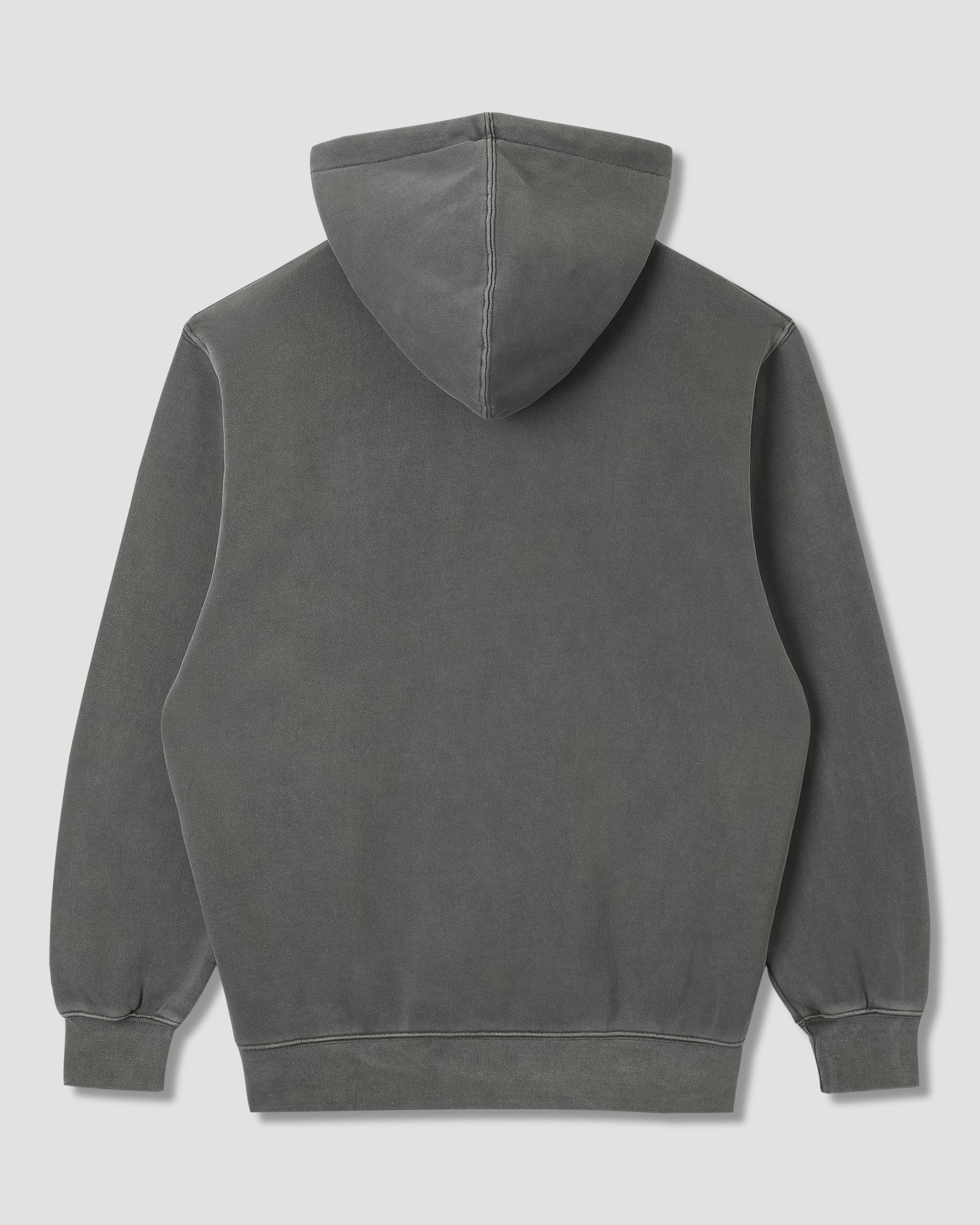 Patch Zip Hood - Washed Black