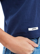 Le Tee-Shirt Boxy Willie® Heavy Jersey Bio-Recyclé Navy